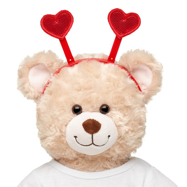 Cintillo Corazones Rojos Build-A-Bear