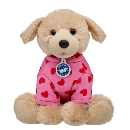Polerón Rosa Corazones PP Build-A-Bear