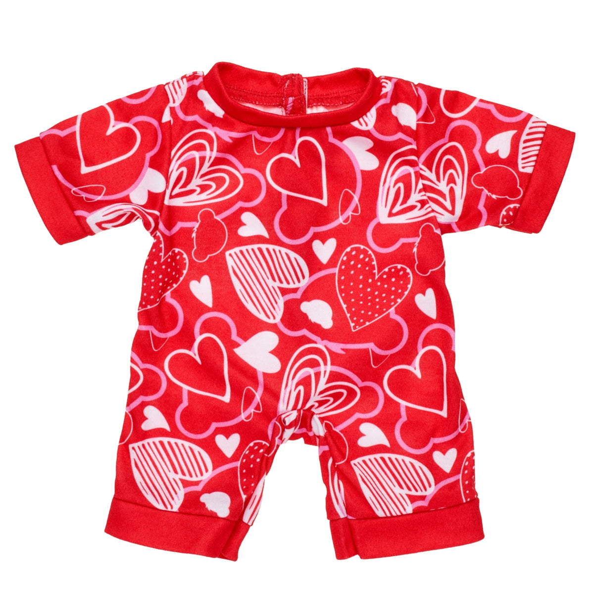 Pijama Rojo Corazones Valentín 26 Build-A-Bear