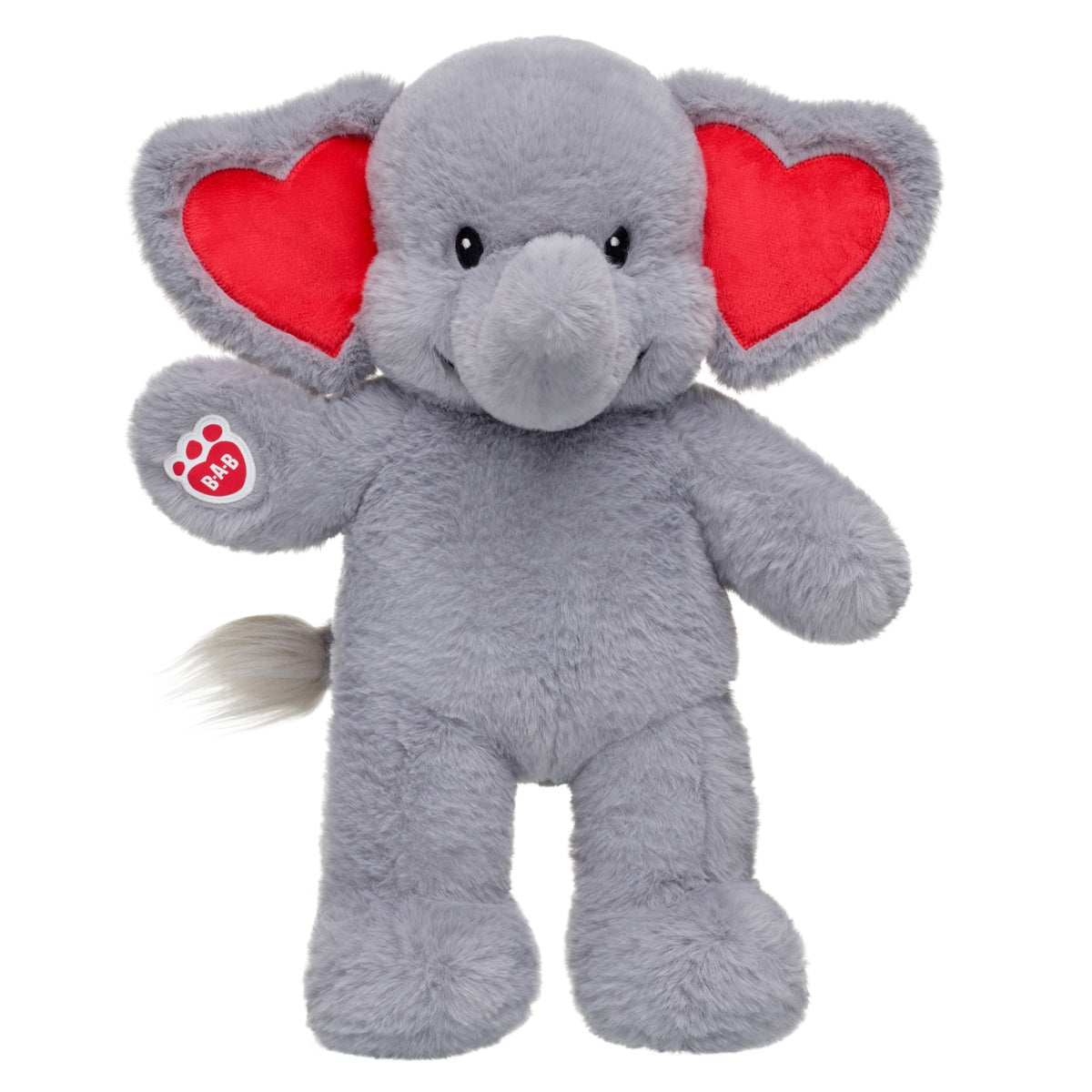 Peluche Elefante Corazón Rojo Build-A-Bear