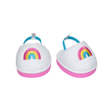 Pantuflas Arcoiris Sherpa Build-a-bear