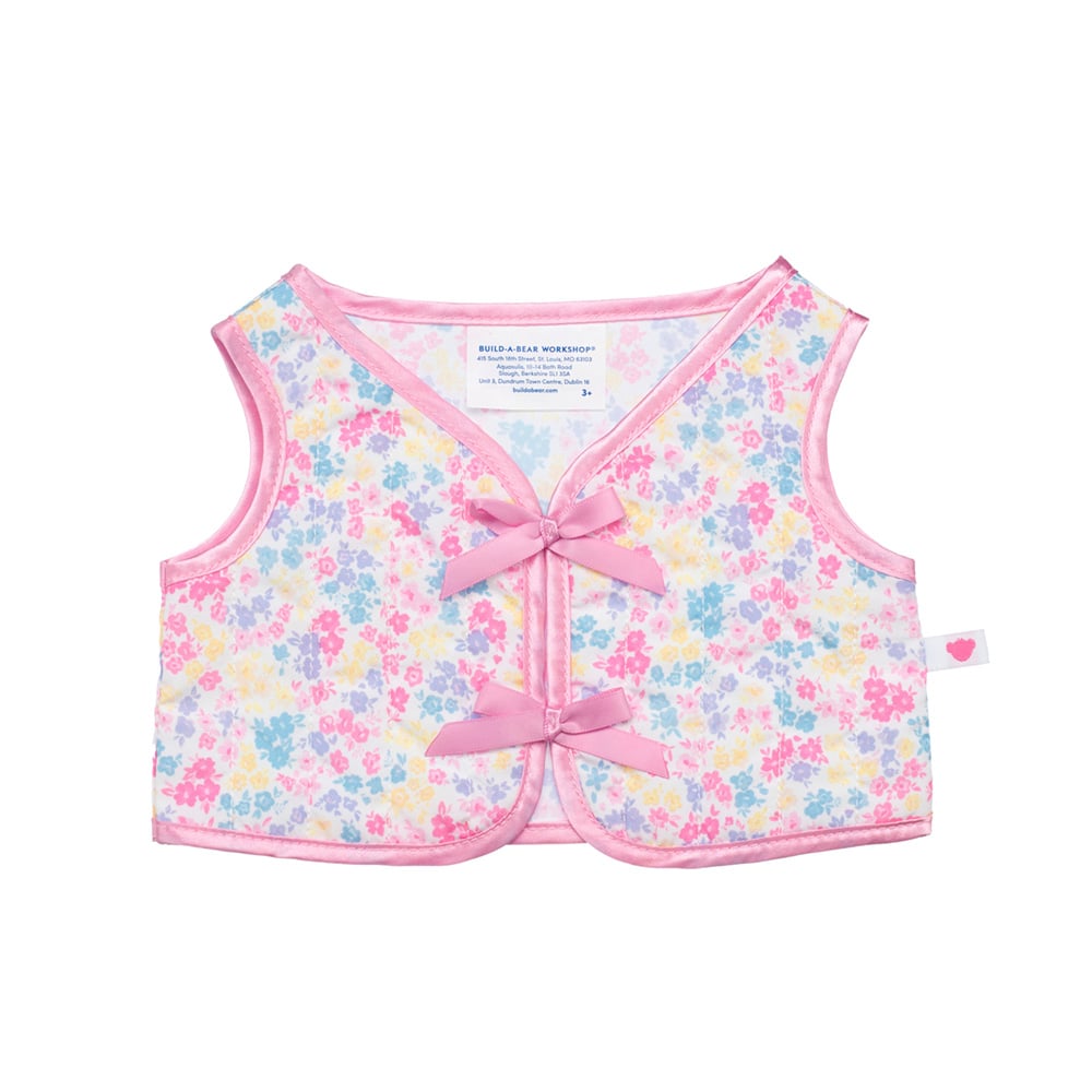 Vest Floral Build-a-bear