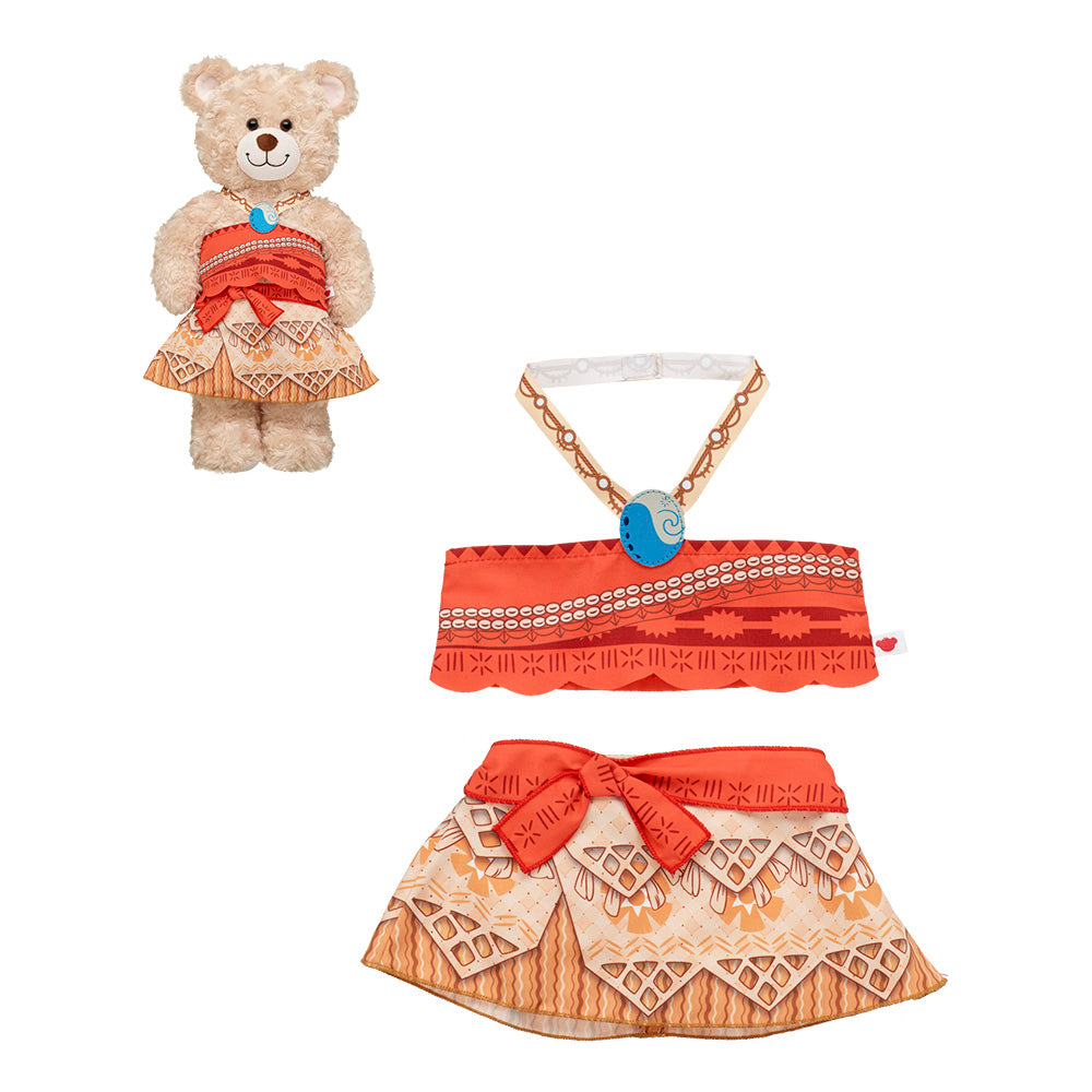 Traje Moana Disney Build-A-Bear