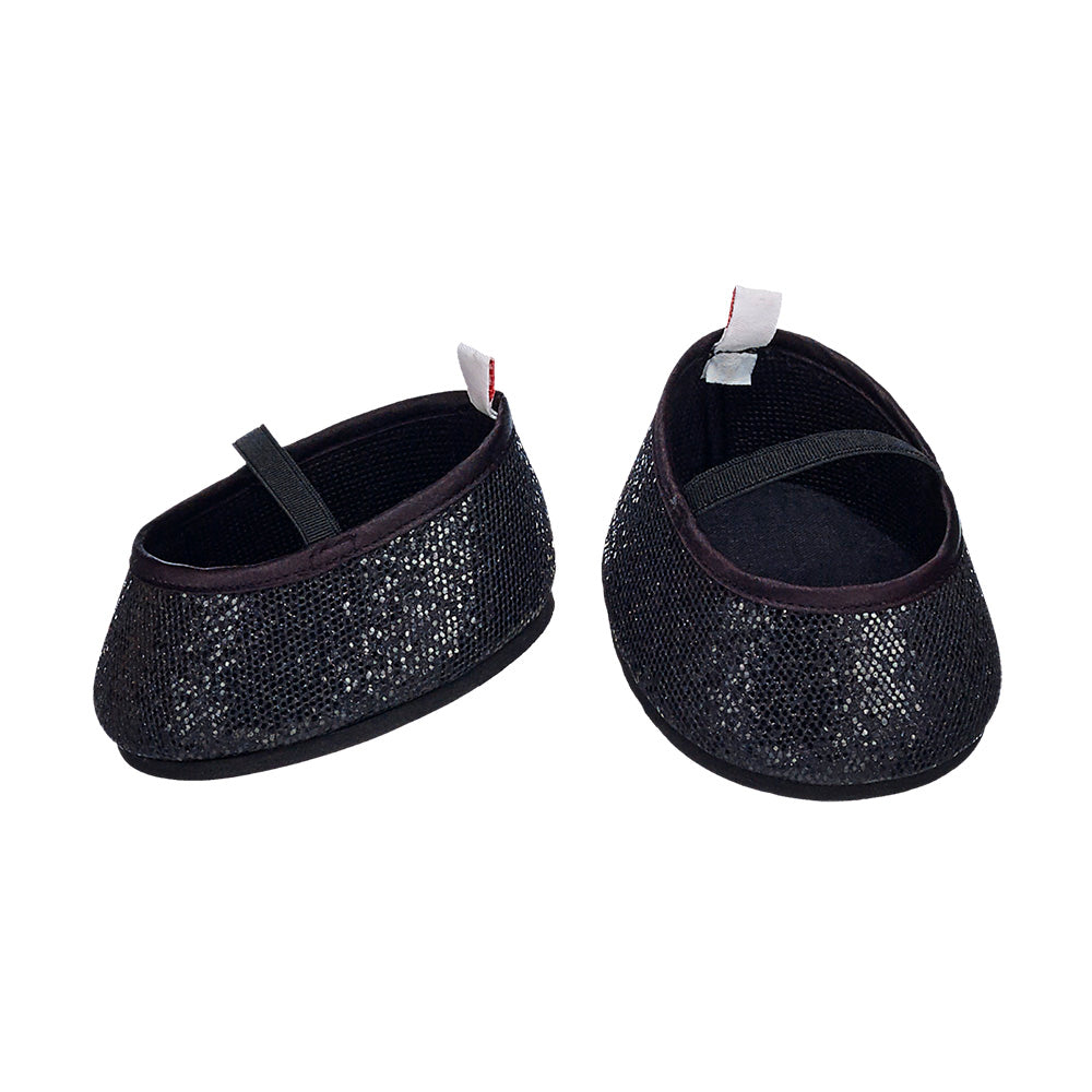 Zapatos Negros Brillos Build-A-Bear