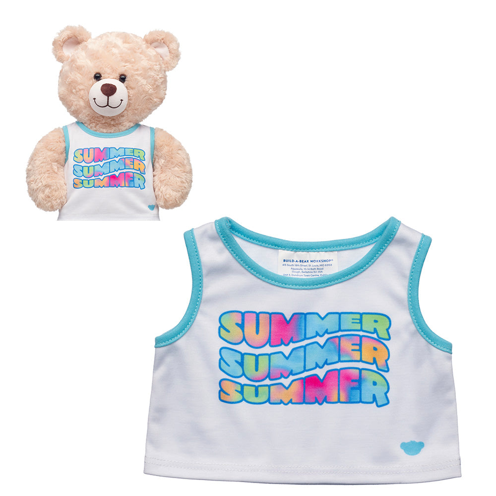Polera Sin Manga Summer Build-a-bear | Build-A-Bear Chile