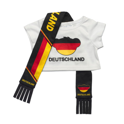Set Polera Y Bufanda Alemania Build-A-Bear