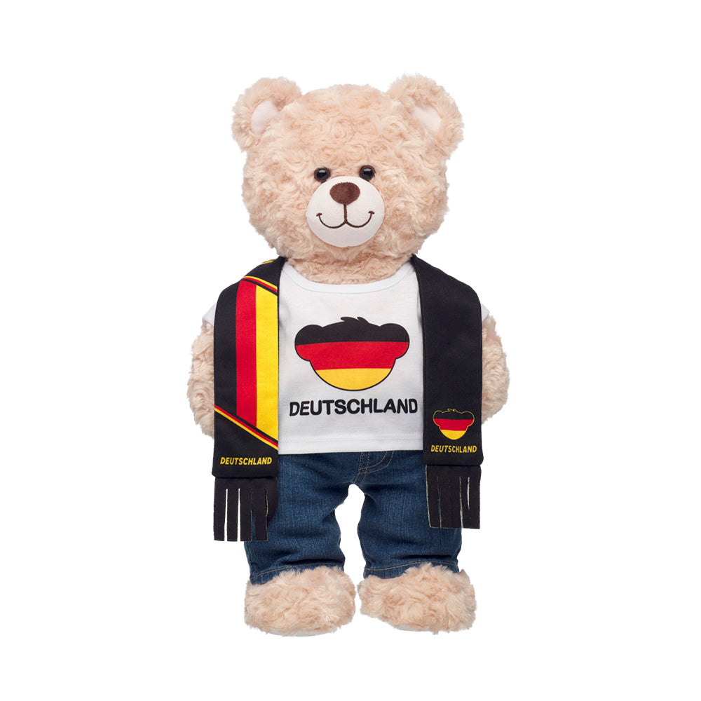 Set Polera Y Bufanda Alemania Build-A-Bear