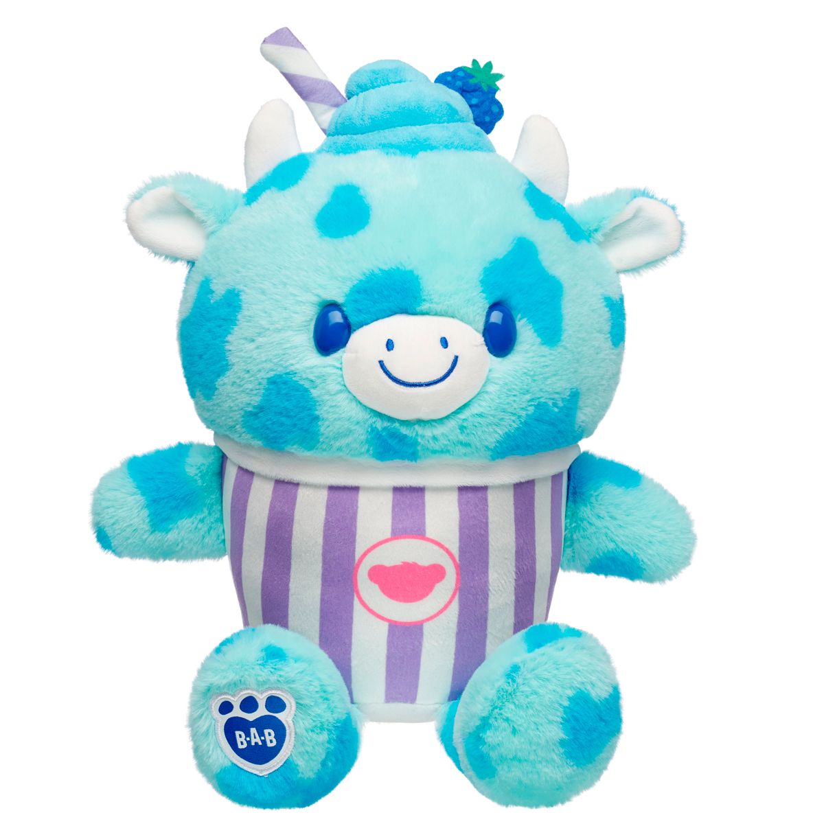 Peluche Vaca Azul Slushie Build-a-bear