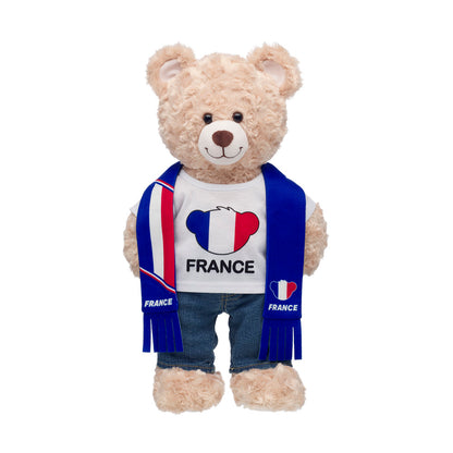 Set Polera Y Bufanda Francia Build-A-Bear