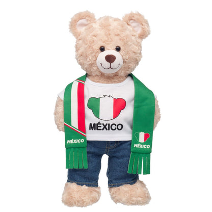 Set Polera Y Bufanda Mexico Build-A-Bear