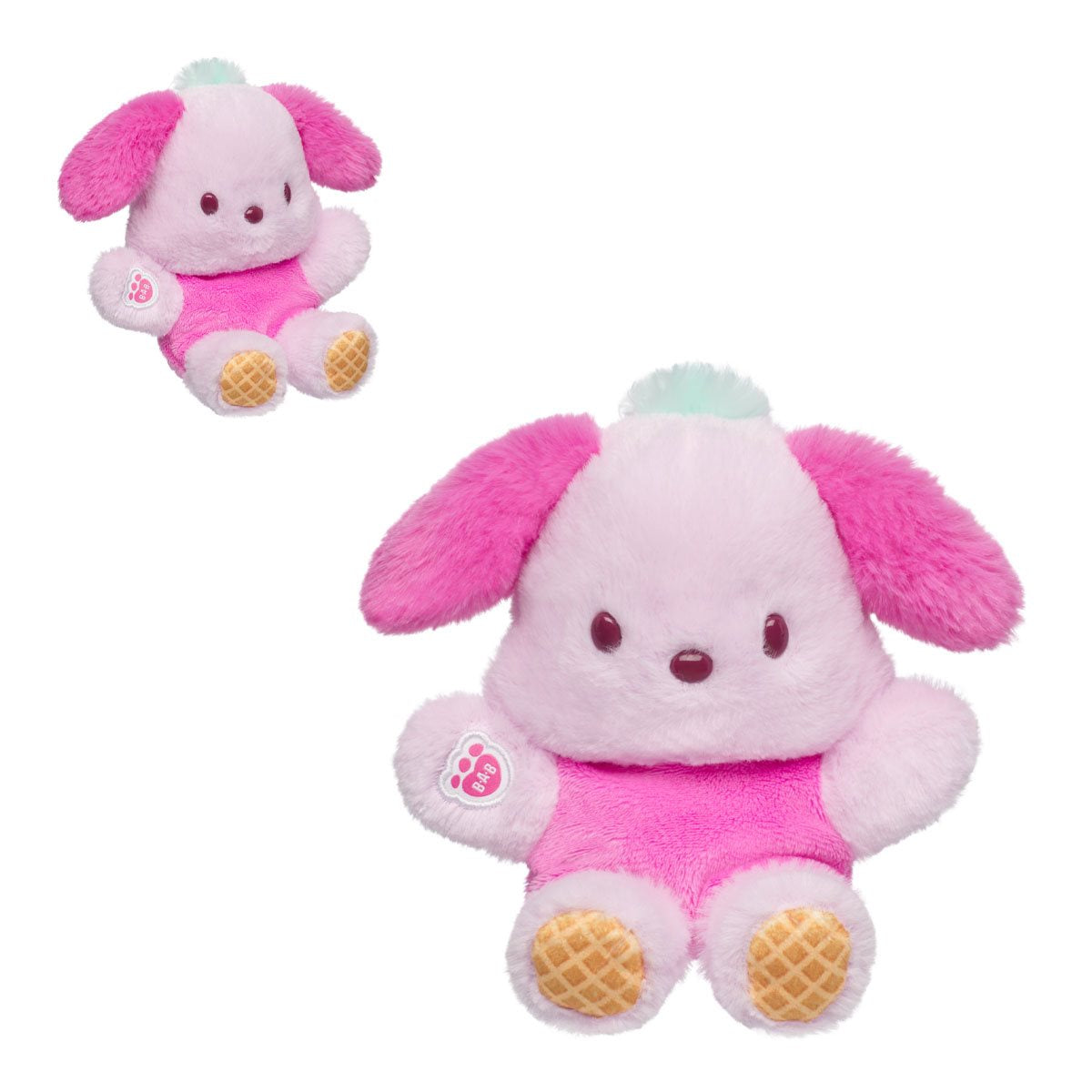 Mini Peluche Beans Pochacco Frutilla Sanrio Build-A-Bear