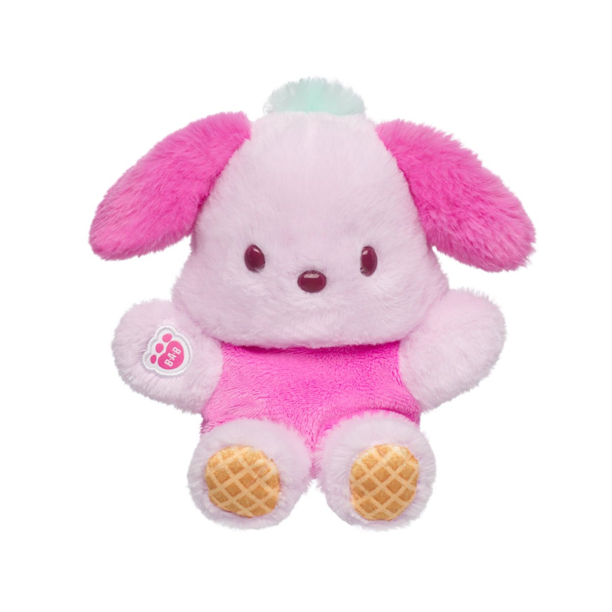 Mini Peluche Beans Pochacco Frutilla Sanrio Build-A-Bear