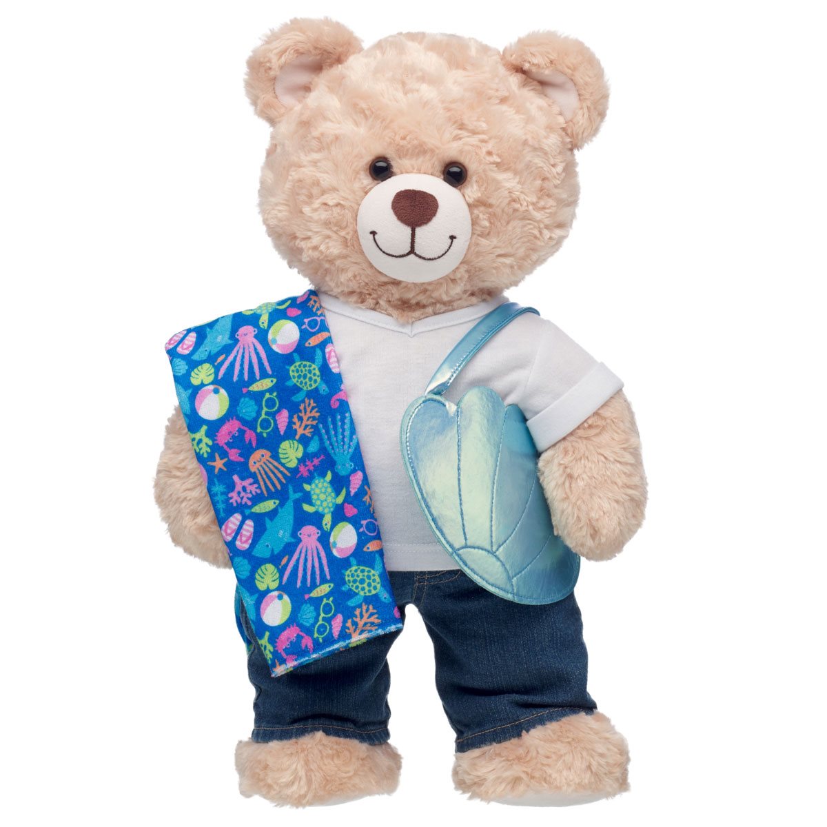 Set Bolso Y Toalla Build-A-Bear