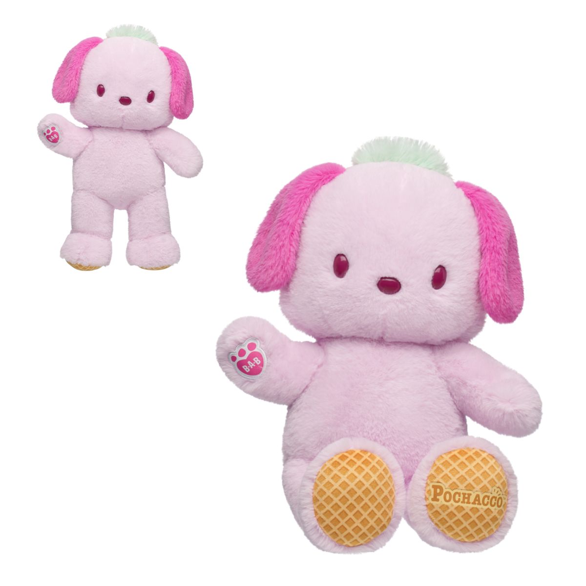 Peluche Pochacco Frutilla Sanrio Build-A-Bear