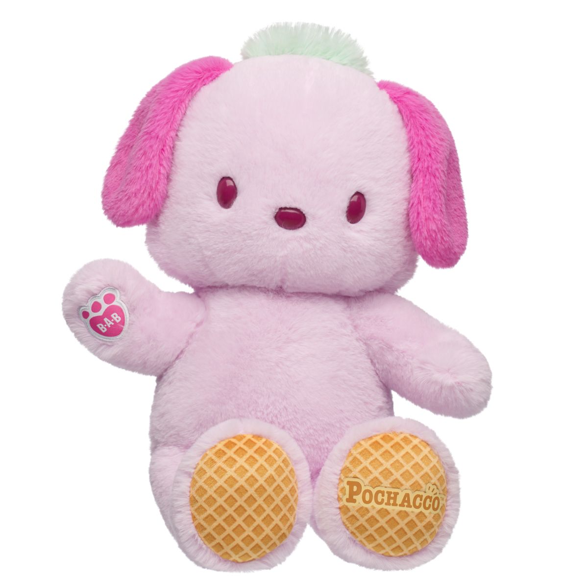 Peluche Pochacco Frutilla Sanrio Build-A-Bear