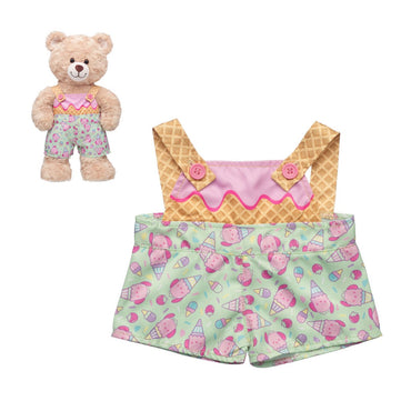 Jardinera Pochacco Frutilla Sanrio Build-A-Bear