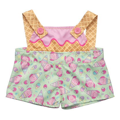 Jardinera Pochacco Frutilla Sanrio Build-A-Bear