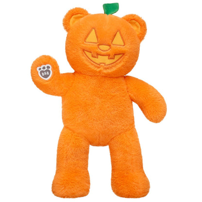 Peluche Oso Luminoso Naranjo Hallowen Build-A-Bear