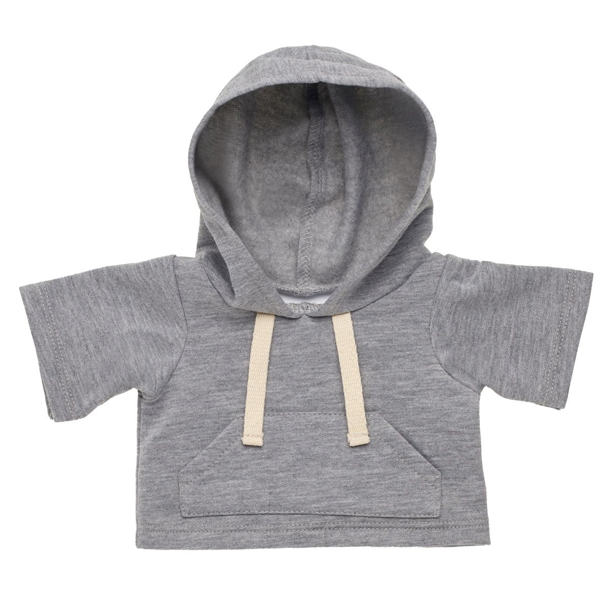 Poleron Gris Con Gorro Ii Build-A-Bear