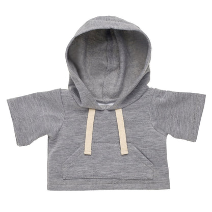 Poleron Gris Con Gorro Ii Build-A-Bear