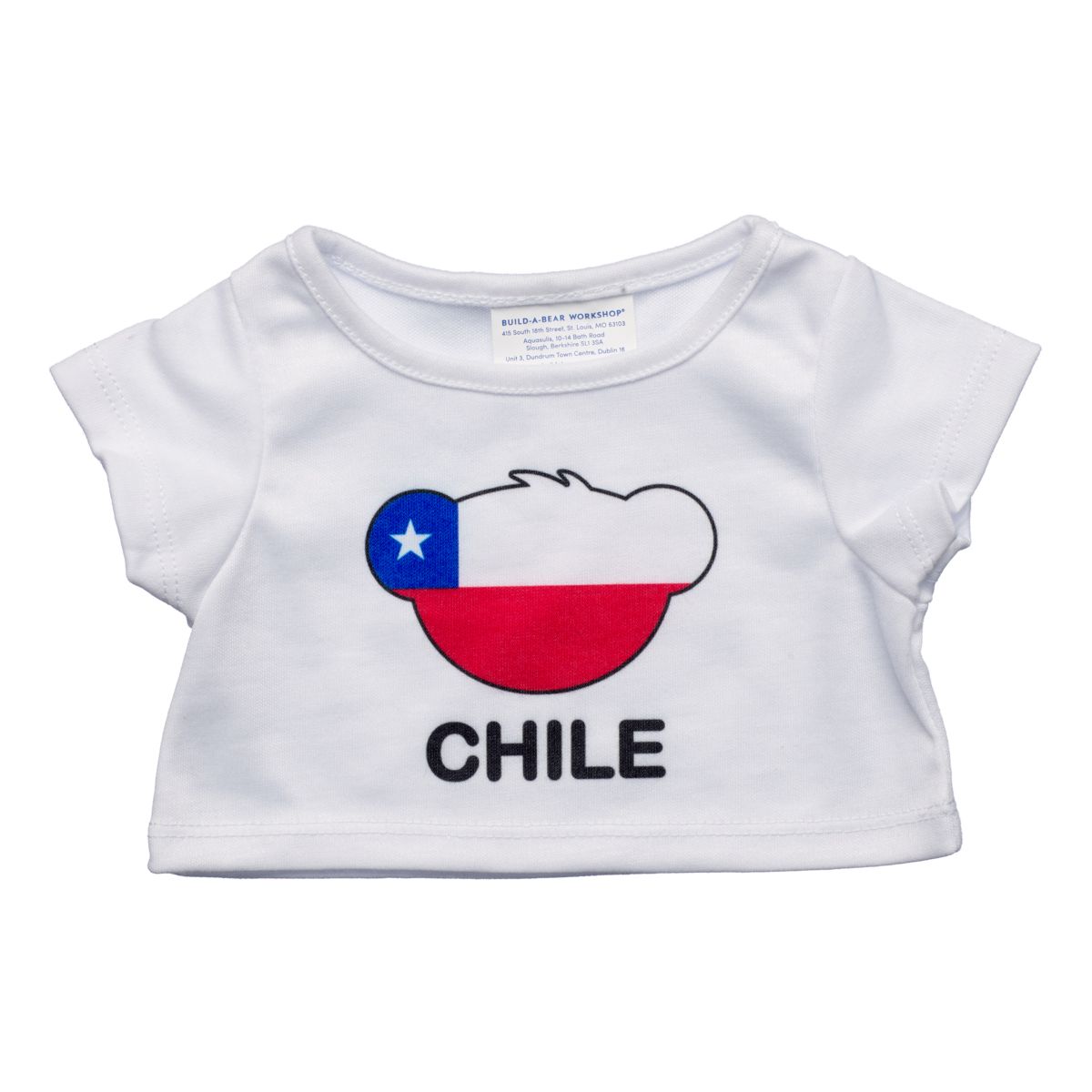 Polera Chile Build-A-Bear