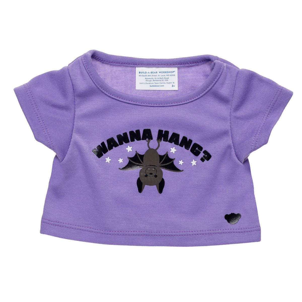 Polera Murcielago Build-A-Bear