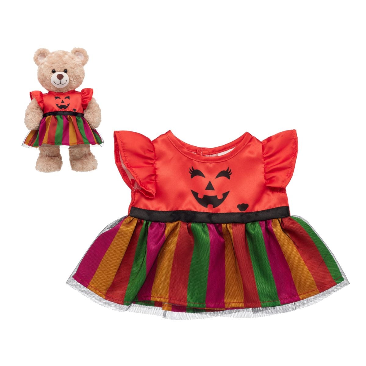 Vestido Calabaza Halloween Build-a-bear