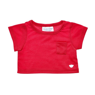 Polera Roja Build-A-Bear