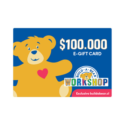 E-Gift Card Build-A-Bear $100.000
