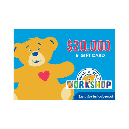E-Gift Card Build-A-Bear $20.000